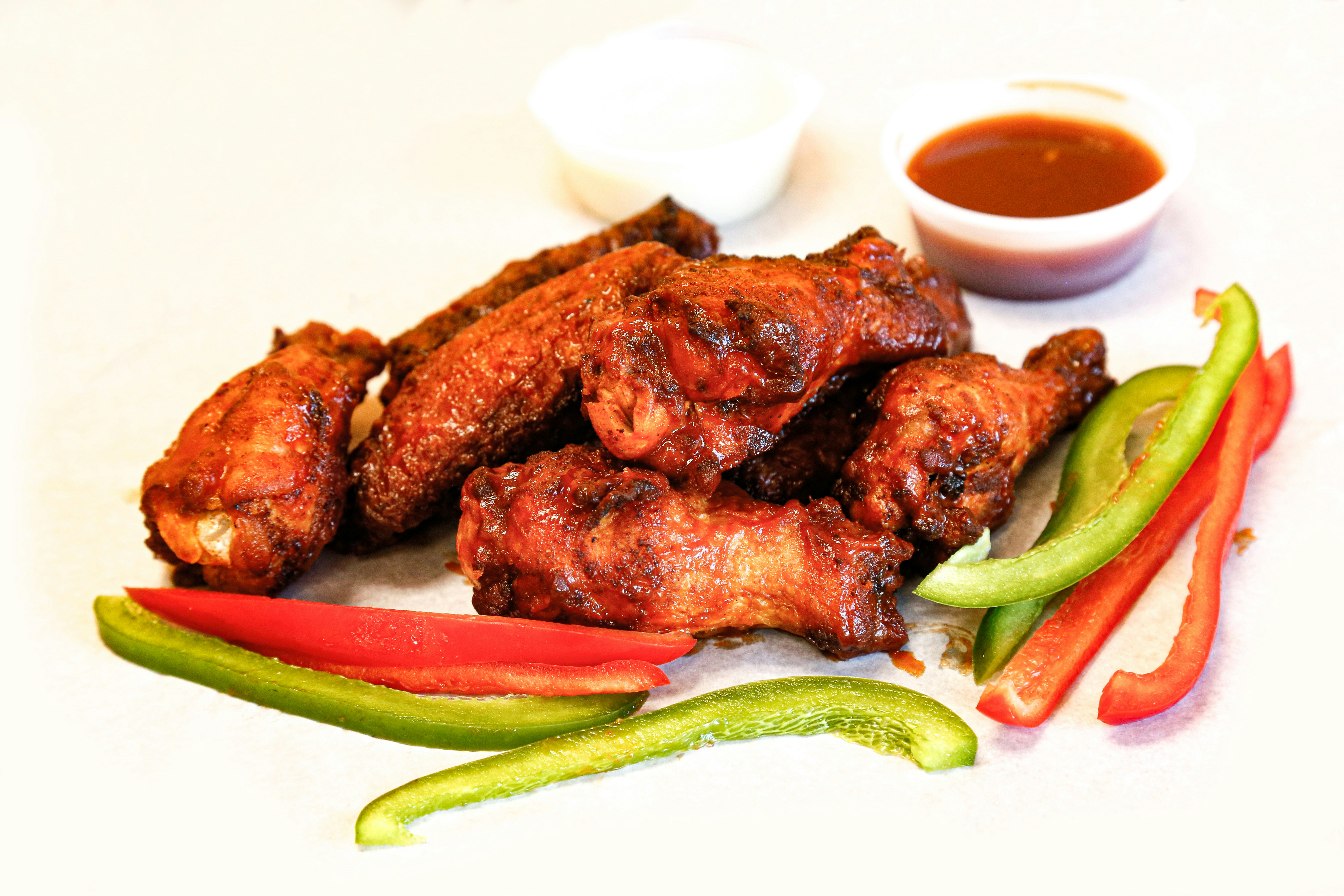 Perfect Oven-Baked BBQ Chicken Wings with Smoky Glaze