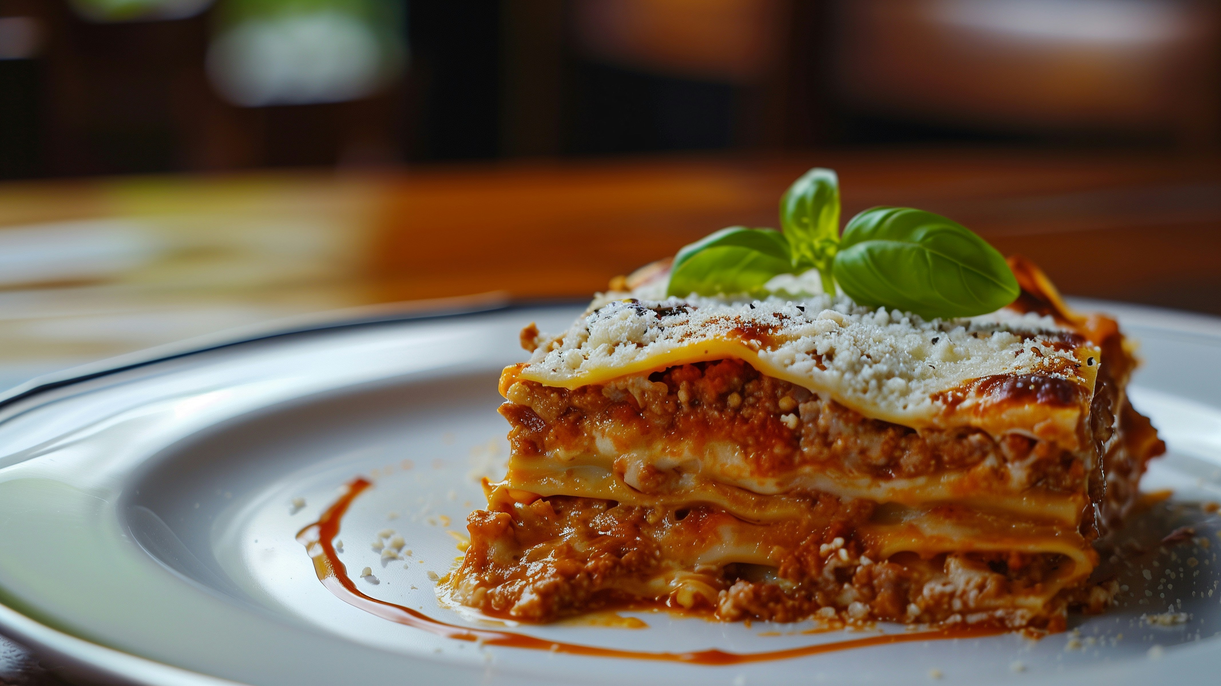 Hearty Oven-Baked Beef Lasagna with Rich Tomato Sauce