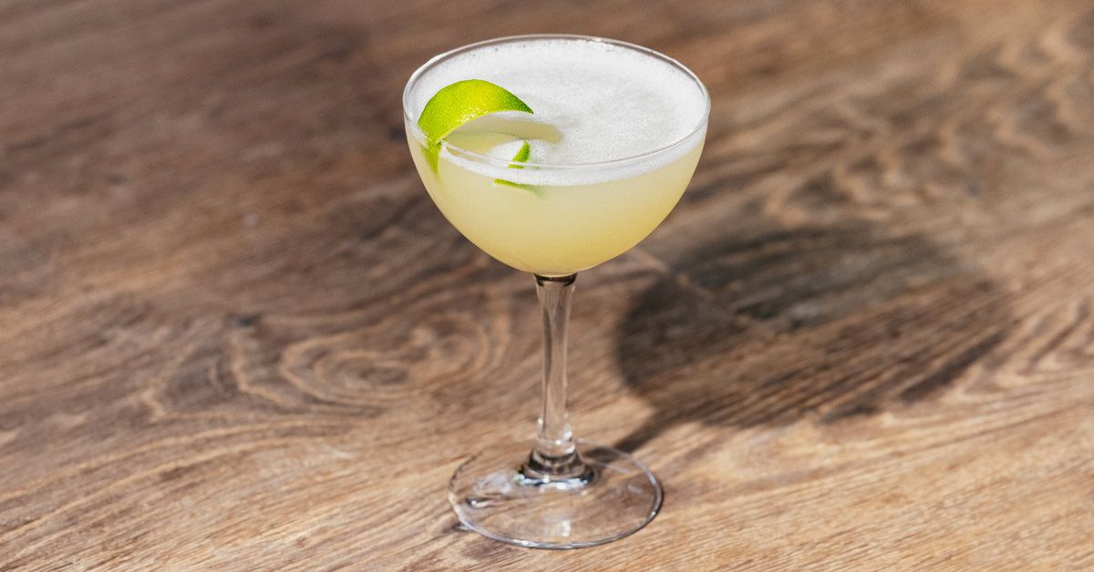 Classic Lime Daiquiri with Simple Syrup