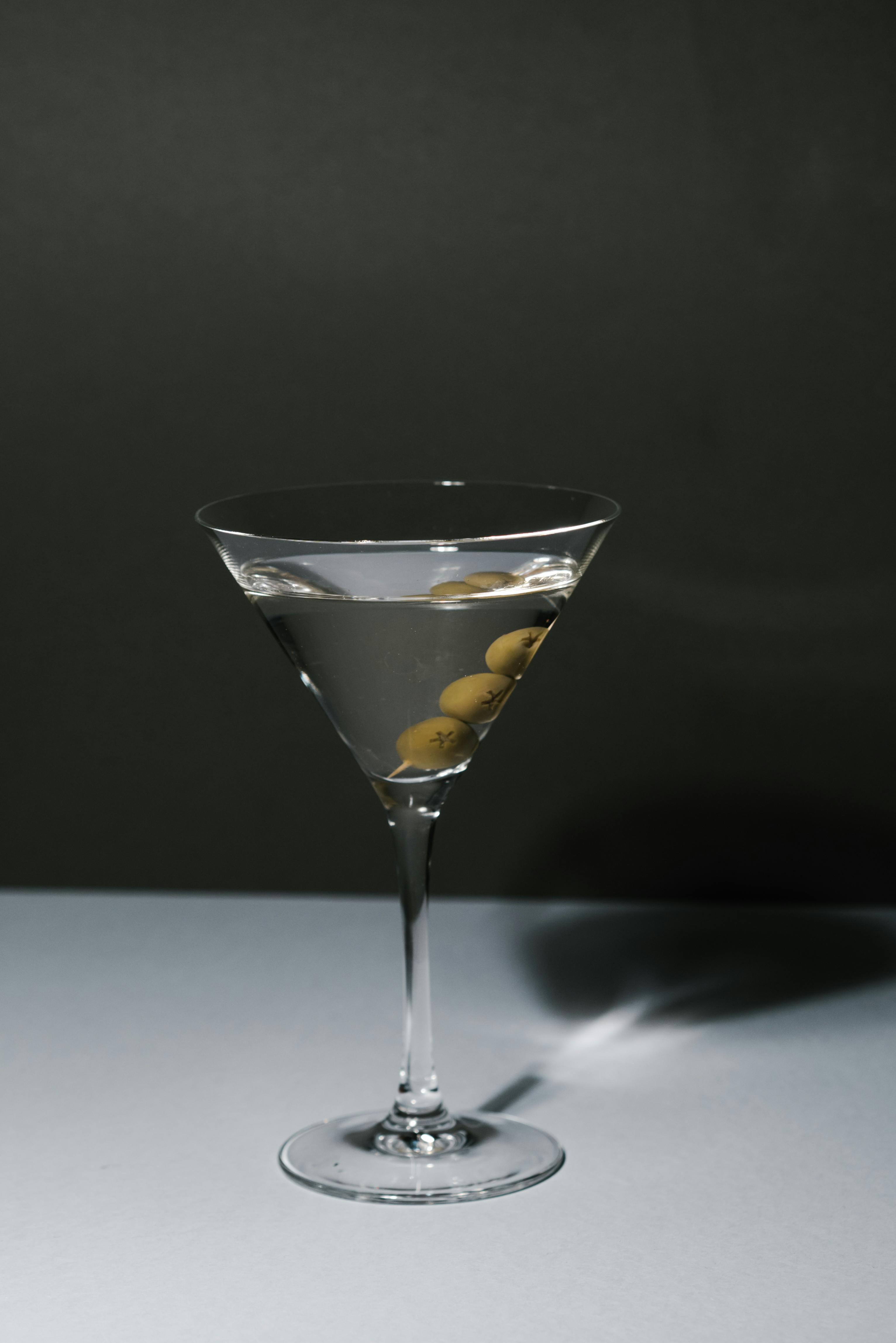 Classic Gin Martini with Olive