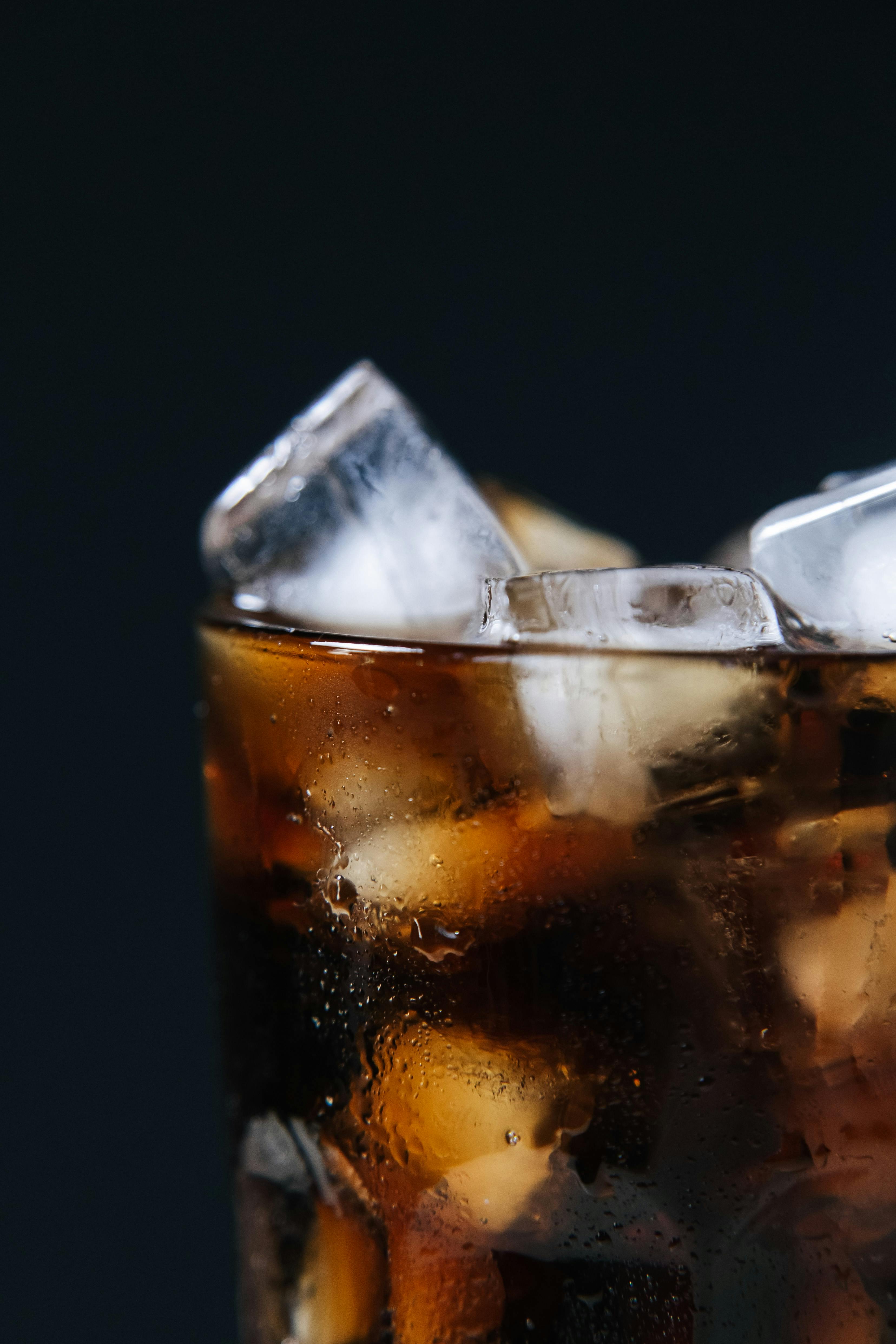 Classic Caribbean Rum and Coke with Lime Zest